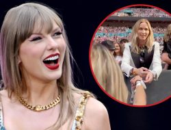 Emily Blunt Trades Friendship Bracelets at Taylor Swift’s Final Wembley Show