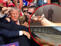 Trump Assassination Attempt Body Cam Shows Cop Hoisted Onto Roof Before Shooting