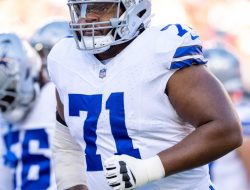 Cowboys OL Chuma Edoga (toe) out at least a month