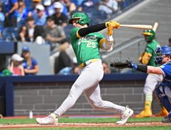 Brent Rooker, Osvaldo Bido help A’s beat Jays 1-0