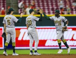 A’s seek fourth straight win, series sweep vs. reeling Reds