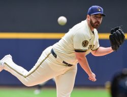 Aaron Civale, Brewers toss two-hit shutout vs. Giants