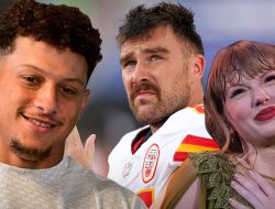 Patrick Mahomes Says Taylor Swift is Behind Travis Kelce’s New Bushy Hairdo