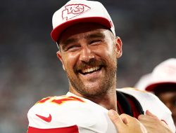 Travis Kelce Swagged out as Kansas City Chiefs Lose Football Game