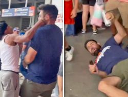 Denver Broncos Fan Floored By Flurry Of Punches In Violent Fight At Game