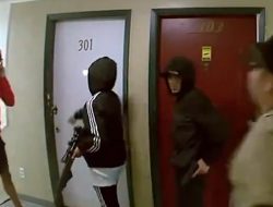Video Shows Armed Men at Colorado Apartment Complex