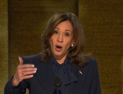 Kamala Harris Rips Donald Trump at DNC