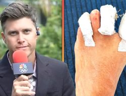 Colin Jost Shares Hilarious ‘Foot Update’ After Exiting as Olympics Correspondent Due to Injury and Illness