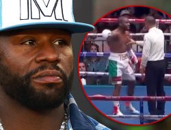 Floyd Mayweather Fires Referee in Middle of John Gotti III Rematch