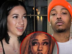 Bhad Bhabie and Boyfriend Get Tattoos of Each Other’s Faces