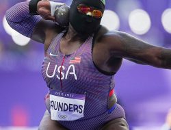 All About the Masked Shot Put Star