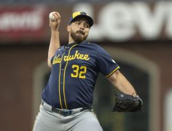 Brewers host Phillies in matchup of likely division winners