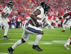 Ravens RB Justice Hill signs 2-year extension