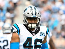 Report: Panthers waiving current sack leader Eku Leota