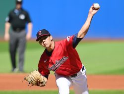Vying to make playoff roster, Guardians rookie lefty faces Reds