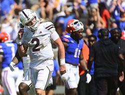 Mississippi State QB Blake Shapen (shoulder) to miss rest of season