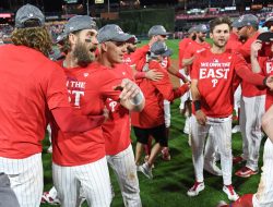 MLB roundup: Phils sink Cubs, secure NL East crown