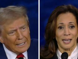 Trump Repeatedly Rips Biden at Debate, Harris Reminds Him He’s Running Against Her