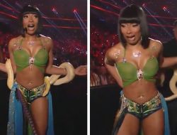 Megan Thee Stallion, Tate McRae Give Nods To Britney Spears at 2024 MTV VMAs