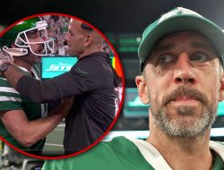 Aaron Rodgers Explains Tense Sideline Encounter With Jets Coach Robert Saleh