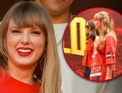 Taylor Swift Arrives at Arrowhead Stadium in Oversized Shirt for Bengals Game