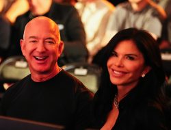 Jeff Bezos, Lauren Sánchez Hit Up UFC 306 At Las Vegas Sphere