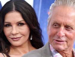 Catherine Zeta-Jones Posts Nude for Shared Birthday With Husband Michael Douglas