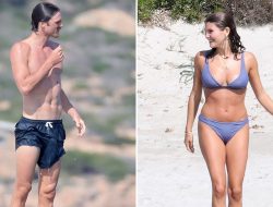 Jacob Elordi Basks Shirtless in Italy with GF Olivia Jade Giannulli