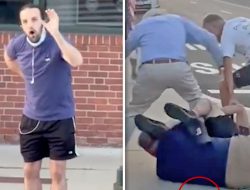 Man With Pro-Palestine Pin Shot After Attacking Pro-Israel Demonstrator, on Video