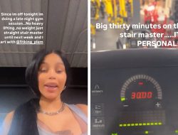 Cardi B Already Hitting Gym 1 Week After Giving Birth, Doctors Weigh in