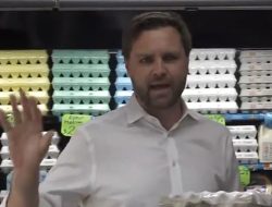 J.D. Vance Accused of ‘Lying’ About Egg Costs During Grocery Store Visit