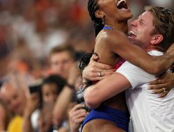 Tara Davis-Woodhall & Hunter Woodhall Reveal Their 2024 Olympics Goals