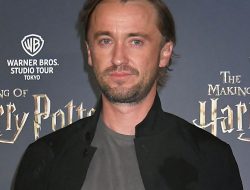 Tom Felton Makes Rare Appearance With Girlfriend Roxanne Danya