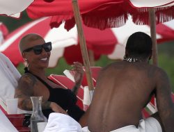 Iman Shumpert, Amber Rose Go On Beach Date, Just Friends