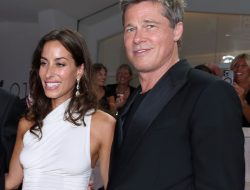 Brad Pitt and Girlfriend Ines de Ramon Make Red Carpet Debut
