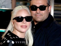 Lady Gaga, Fiancé Michael Polansky’s Looks Deserve Applause in Venice