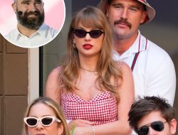 Travis Kelce, Taylor Swift React to Jason Kelce Mentioning His “T-ts”