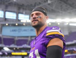 Report: Vikings LB Blake Cashman (turf toe) expected out vs. Lions
