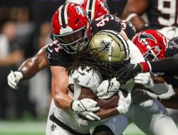 Falcons rule out LB Troy Andersen (knee) vs. Panthers