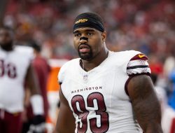 Report: Commanders fear season-ending injury for DT Jonathan Allen