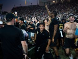 SEC fines Arkansas, Vanderbilt for field storming