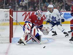 Sam Montembeault stops 48 shots as Habs blank Leafs
