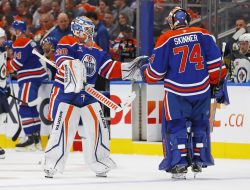 Oilers, routed in opener, turn attention to Blackhawks