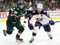Matt Boldy’s 3 points help Wild edge Jackets in opener