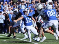 Jake Retzlaff looks to keep No. 13 BYU rolling past Oklahoma St.