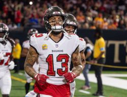Bucs star WR Mike Evans (hamstring) misses practice