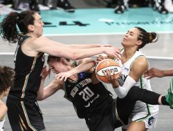 ‘Job’s not finished’: Liberty near first title, face Lynx in Game 4