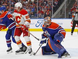 Rasmus Andersson’s 3-point night leads Flames past Oilers
