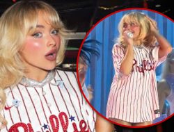 Sabrina Carpenter Flaunts Sexy Phillies ‘Fit Before Pivotal NLDS Game 4 Vs. Mets