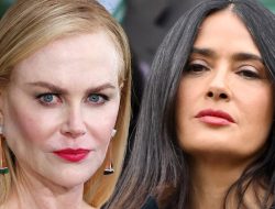 Nicole Kidman and Salma Hayek Exchange Words on Video at Balenciaga Show
